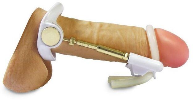 ペニスの頭を拡大するためのエクステンダー